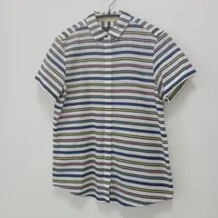 Paul Smith BLACK マルチストライプ 半袖シャツのサムネイル