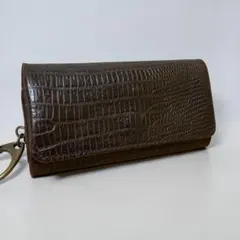 ✨未使用✨本革 Dakota BLACK LABEL キーケース クロコ型押し