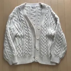 グローバルワーク•ニットカーディガン•M