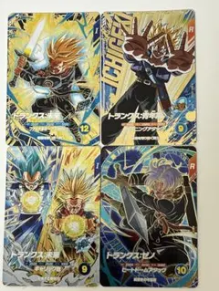 ドラゴンボール スーパーダイバーズ トランクス 4枚セット GDR PUR