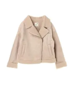 earth music&ecology フェイクムートンジャケッ秋冬 アウター