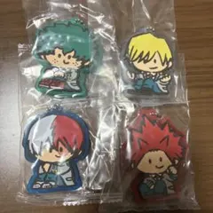 僕のヒーローアカデミア ラバーストラップ 4種セット