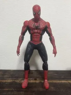 スパイダーマン フィギュア 赤黒 交換用手付き - メルカリ