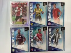 UEFA 海外サッカー選手カード 6枚セット