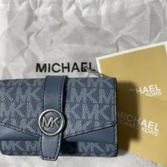 MICHEAL KORS マイケルコース キーケース コインケース 水色