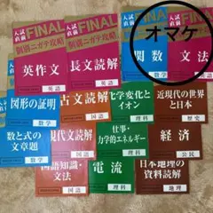 入試直前FINAL 個別二ガテ攻略 2025年版 入試対策