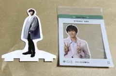 Snow Man 阿部亮平 カレンダー 特典 ペーパースタンド クリアカード