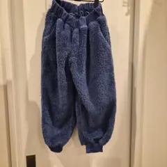 ANTIQUA TOY ボアパンツ ブルー 100-110