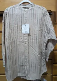 niko and…　ストライプ柄 長袖シャツ