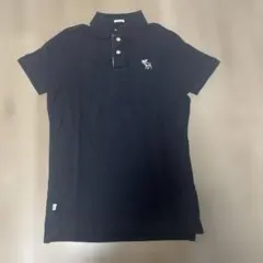 Abercrombie & Fitch ポロシャツ　ネイビー　XL