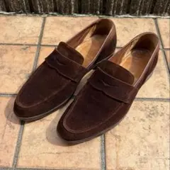 チ*ル様 Crockett&Jones RICHMOND スエード　ローファー チ*ル様 Crockett&Jones RICHMOND スエード ローファー - メルカリ