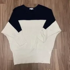 ドルマン、ニットセーター　3can4on 美品