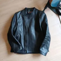 ☆値下げ特価☆ブルーナボイン アランジャケット 革ジャン 出品少竹柄 