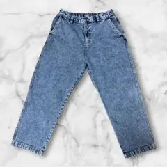 WEGO ワイドデニムパンツ M ケミカルウォッシュのサムネイル