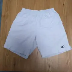 Mizuno ハーフパンツ Lサイズ ホワイト メンズ
