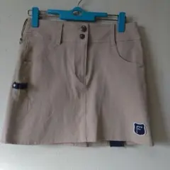 Fila レディース ゴルフスカート ベージュ
