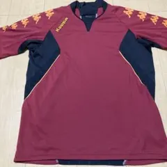 Kappa 半袖シャツ ワインレッド スポーツウェア　Mサイズ 美品のサムネイル