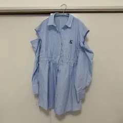 NICE CLAUP ナイスクラップ　チュニック　シャツワンピース