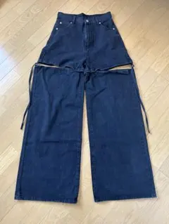 グレイル 2Wayスリットデニムパンツ Lサイズ