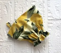 ⭐︎撥水ショートアームカバー・袖カバー・北欧柄レモン