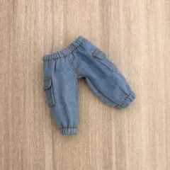 オビツ11 デニム カーゴ パンツ ズボン ねんどろいど どーる チェルシー