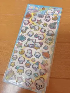 正規品 ぷくぷくあわわちゃん キャンディグリッターステッカー シール