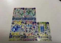 アイカツ　　霧矢あおい　クリアガラス　ライムガラス　2013 Spring
