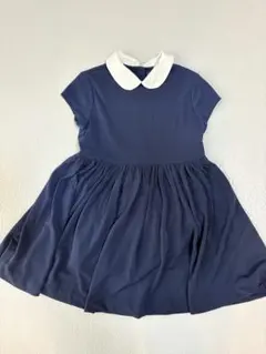 週末セールです！【ポロラルフローレン】ネイビー 半袖 ワンピース