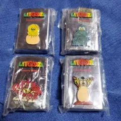 【まとめ売り】ゴジラ未使用品オイルライター４個セット