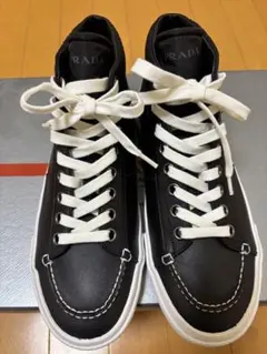 PRADA SPORTレザー ハイカット スニーカー