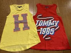 【TOMMY HILFIGER】130 140 ノースリーブ タンクトップ 2枚のサムネイル