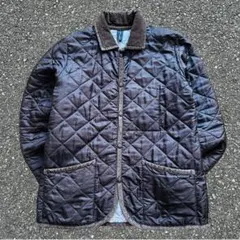 LAVENHAM ラベンハム　ブラウンキルティングジャケット　38 ほつれあり