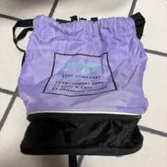 LTXC パープル×ブラック プールバッグ
