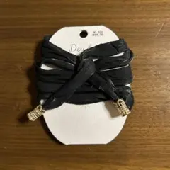 ヘアアクセサリー　ブラック　【新品】