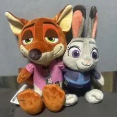 ズートピア2 ペアぬいぐるみ