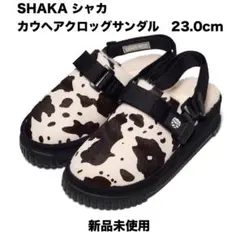 新品未使用SHAKA スナッグクロッグボアプラットフォームカウヘア 23.0cmのサムネイル