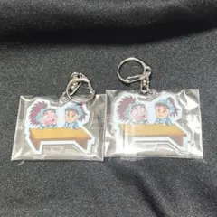 忍たま乱太郎 体験展 ミニキャラアクリルキーホルダー 山村喜三太 笹山兵太夫