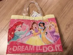 ディズニー　プリンセス　プールバッグ　ビニールバッグ　アリエル　新品未使用