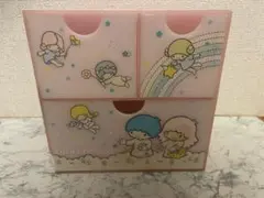 サンリオ キキララ リトルツインスターズ 引き出し 小物入れ sanrio 昭和