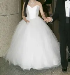 チュール　ウエディングドレス