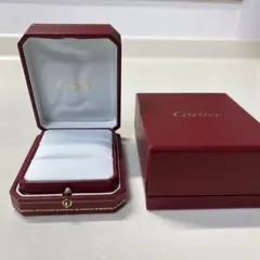 美品　Cartierカルティエリングケース　空箱　純正ボックス　ジュエリーケース