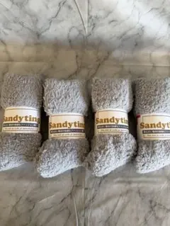 4足組」レディース もこもこソックス 暖かい靴下 滑り止め 冬 ルーム 裏起毛