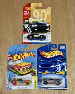 ホットウィール FORD MUSTANG 3台セット