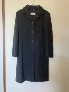 マックスマーラ MARELLA ヴィーガンウールコート イタリア製 グレー 40