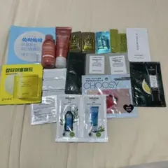 ヘアケア、スキンケアサンプルセット