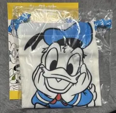 シークレットミニ巾着ポーチ　ドナルドダック　ディズニーストア　新品　巾着