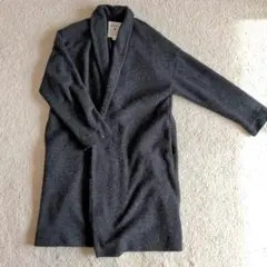 【値下げ】niko and... ダークグレー ロングカーディガン Mサイズ