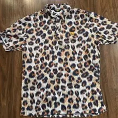LOUDMOUTH メンズポロシャツ 豹柄　レオパード柄　LLサイズ