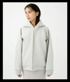 BARNYARDSTORM ダブルジップパーカー　ライトグレー パーカー
