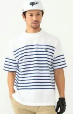 別注LACOSTEラコステ BEAMS GOLFボーダー モックネックシャツ - メルカリ